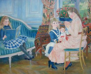Pomeriggio dei bambini a Wargemont da Pierre Auguste Renoir